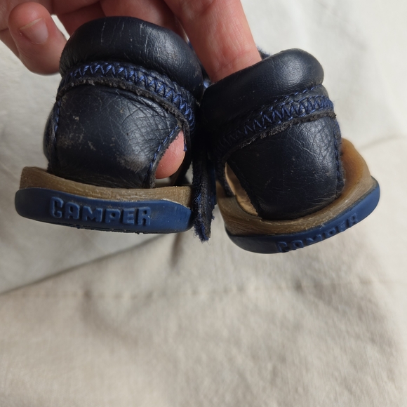 Camper Navy Blue Kids Sandals - Picture 6 of 7